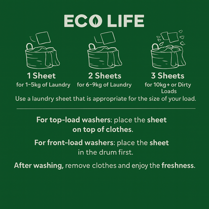 Eco Fresh Laundry sheets
